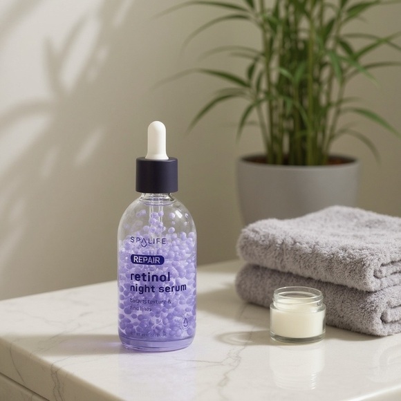 Retinol Night Serum with Pearl Beads - Picture 2 of 2